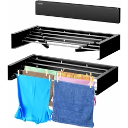 Paltar üçün quruducu MS-009, 1 m, metal, qara