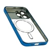 Чехол Auto Focus Magsafe для Apple iPhone 13 Pro Blue