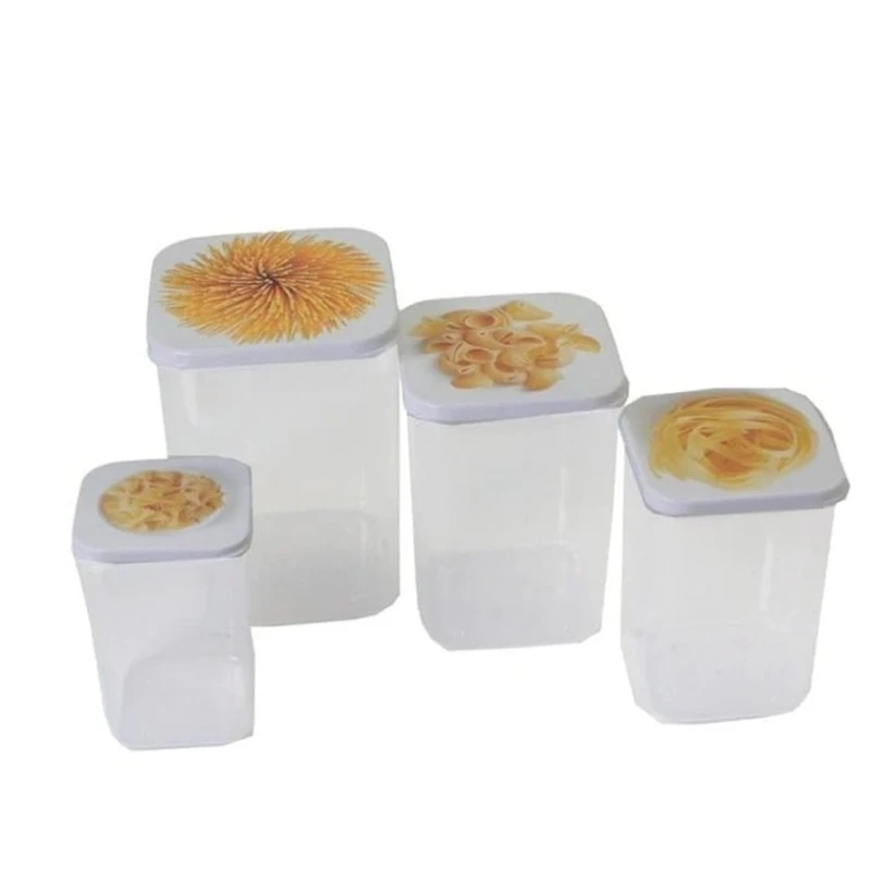 Набор контейнеров для хранения Hobby Life Funbox Long, 0.9/1.4/2.1/3.1 л, 4 шт