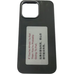 Чехол для Apple iPhone 15 Pro Max NFC projection-case015, Black