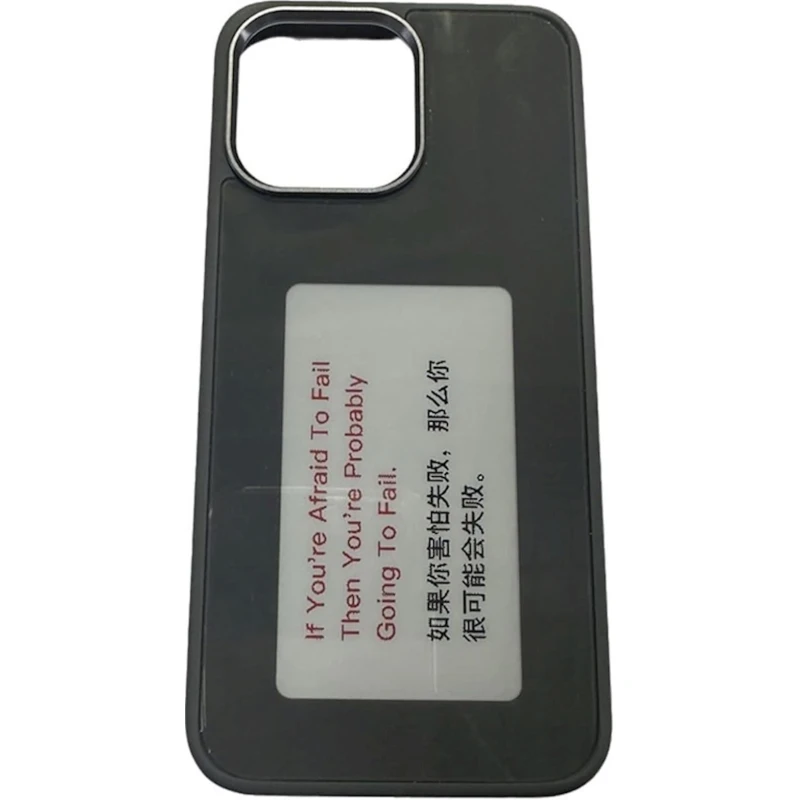 Чехол для Apple iPhone 15 Pro Max NFC projection-case015, Black