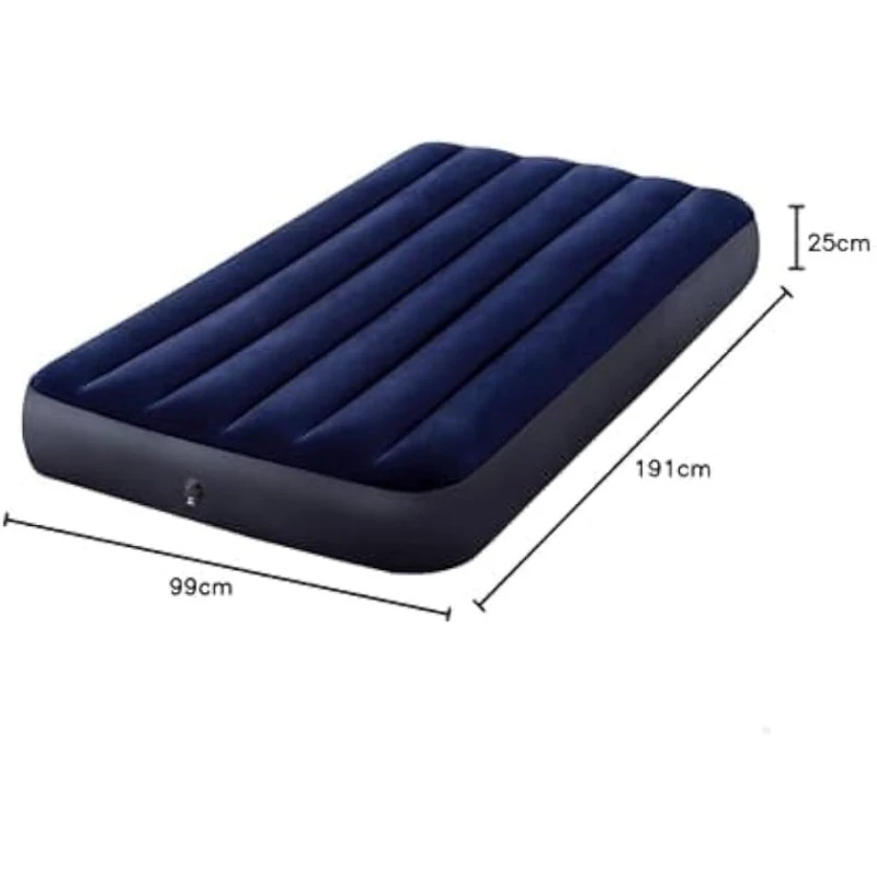 Матрас надувной Intex_999, синий, 191х99х25 см Матрас надувной Intex_999, синий, 191х99х25 см