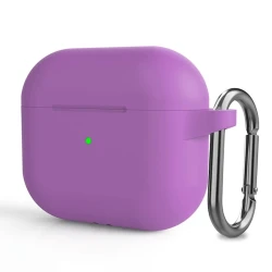 Чехол для наушников Airpods 3 Silicone Case для Apple AirPods 3 Purple