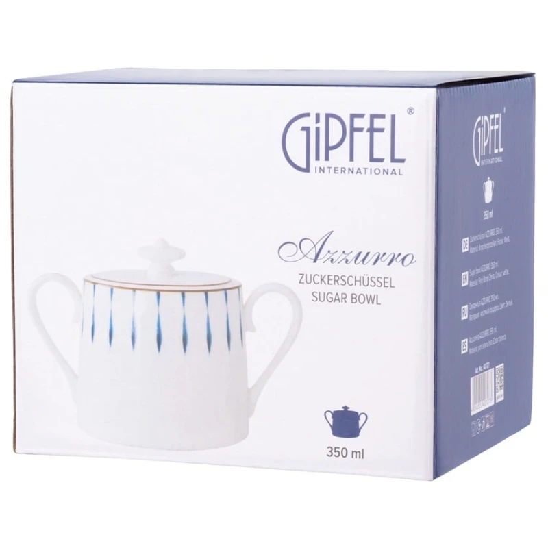 Сахарница Gipfel Azzurro 40727, 350 мл Сахарница Gipfel Azzurro 40727, 350 мл