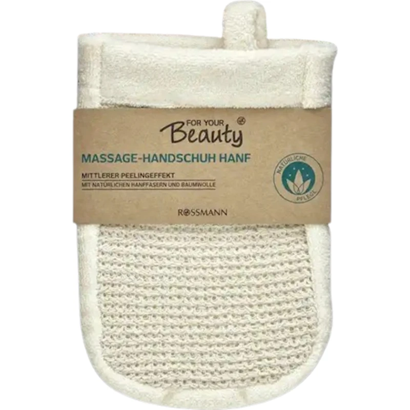 Мочалка-перчатка For Your Beauty, белая Мочалка-перчатка For Your Beauty, белая