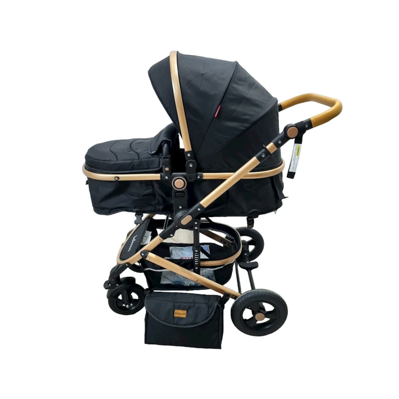 Детская коляска Belecoo 530W, черная