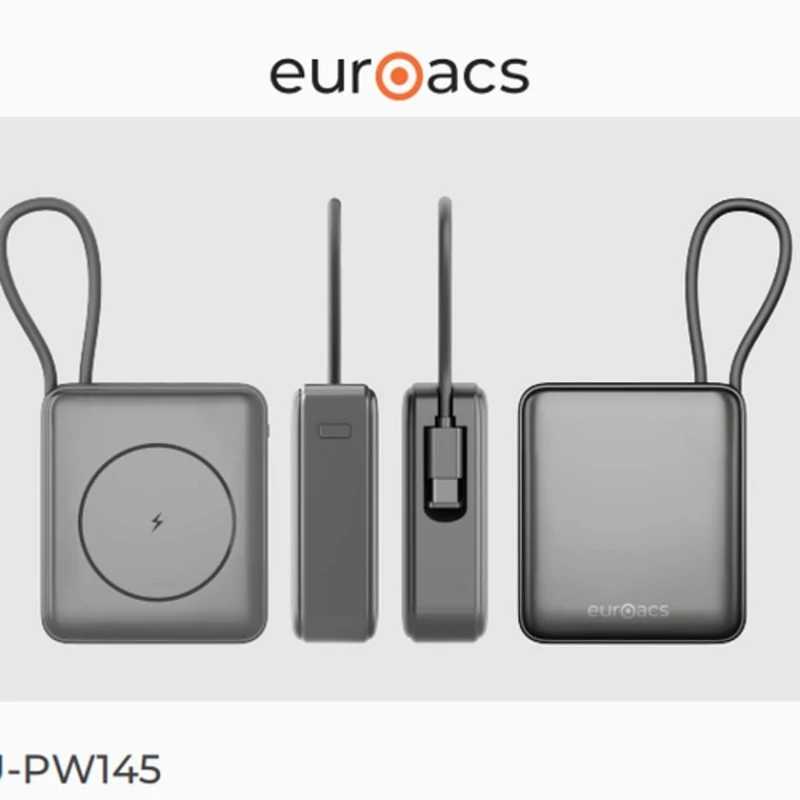 EUROACS EU-PW145 22.5W 10000mAh Maksimum Enerji, Minimal Həcm EUROACS EU-PW145 22.5W 10000mAh Maksimum Enerji, Minimal Həcm