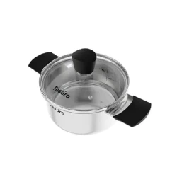 Кастрюля NMP Tesoro Siena, нержавеющая сталь, серебристая, 2.1 л