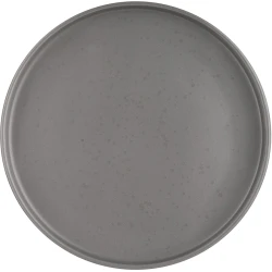 Тарелка Ardesto Trento AR2926TG, керамика, серая, 26.5 см