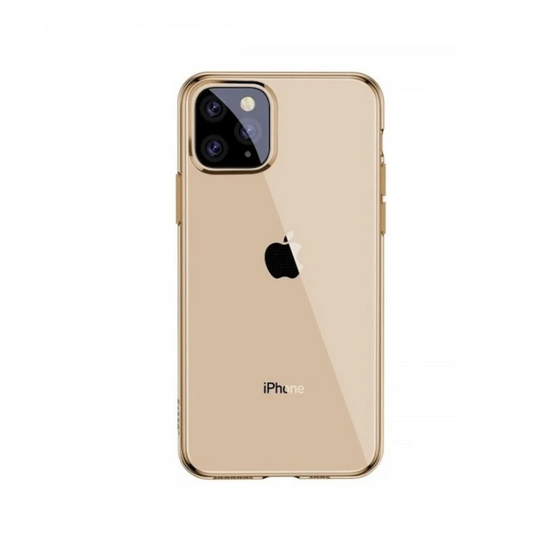 Чехол Baseus Simplicity Series для Apple iPhone 11 Pro Transparent Gold Чехол Baseus Simplicity Series для Apple iPhone 11 Pro Transparent Gold
