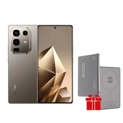 Smartfon Infinix Note 50 Pro 12GB/256GB Titanium Grey + Hədiyyə xarici akkumulyator Infinix XP06