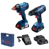 Аккумуляторный набор Bosch гайковерт GDX 180-LI + шуруповерт GSR 180-LI (06019G5222)