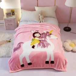 Плед-покрывало для девочек Zarina Home SHA-00002818, односпальное, 150x200 см, бамбук, разноцветный Плед-покрывало для девочек Zarina Home SHA-00002818, односпальное, 150x200 см, бамбук, разноцветный