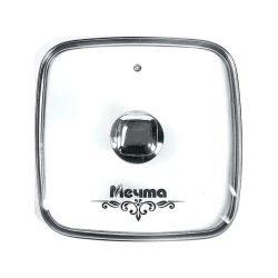 Крышка квадратная Мечта КР28Г стекло, 28 см