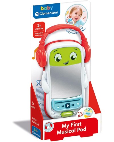Çınqıldayan Clementoni Baby My First Musical Pod, 3 ay