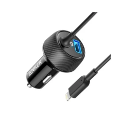 Зарядное устройство автомобильное Anker PowerDrive 2 Elite with Lightning Connector Black