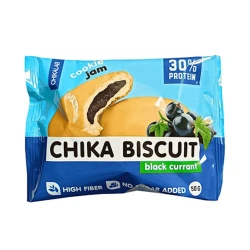Бисквитное печенье Chikalab Chika Biscuit Бисквит черная смородина 50 г , 9 шт