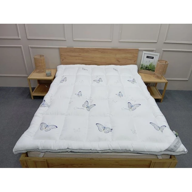 Матрас-топпер Hanzade SHA-2955, 160х200 см, сатин/хлопок, белый Матрас-топпер Hanzade SHA-2955, 160х200 см, сатин/хлопок, белый