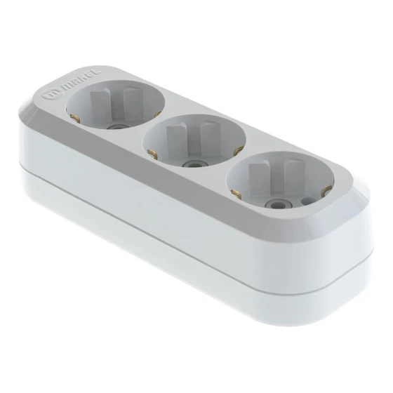 Колодка удлинителя Makel MGP131, 3-розеточный Колодка удлинителя Makel MGP131, 3-розеточный