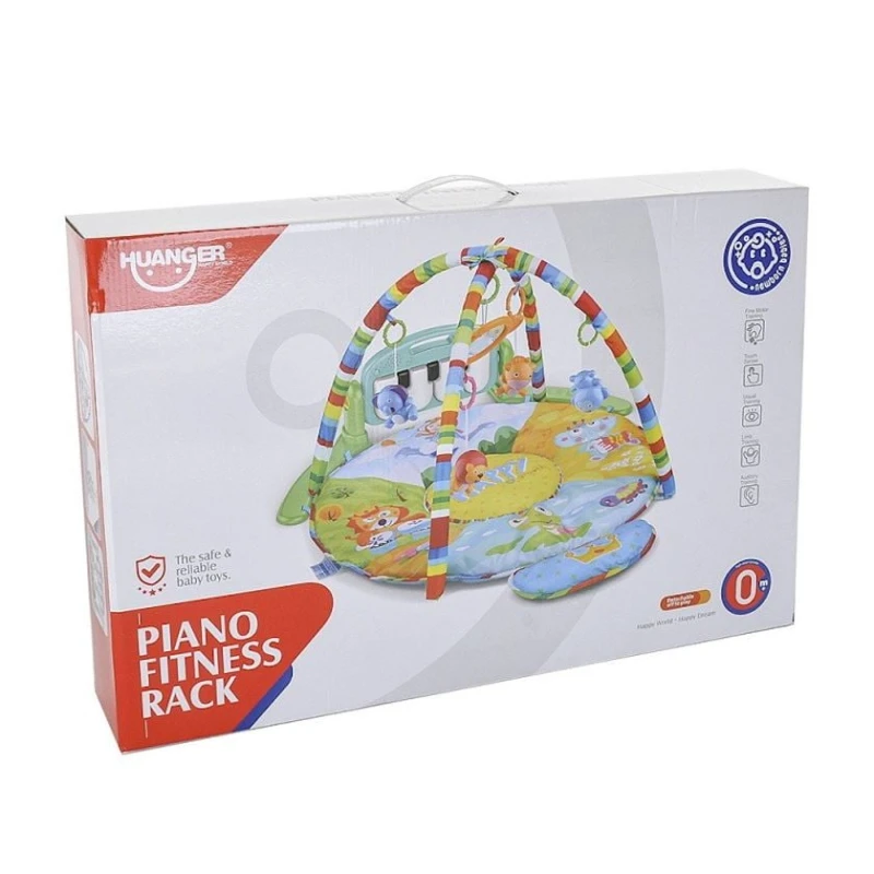 Игровой коврик Huanger Piano Fitness Rack HE0610, 0 мес+ Игровой коврик Huanger Piano Fitness Rack HE0610, 0 мес+