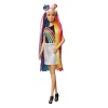 Кукла Barbie Rainbow Sparkle Hair Dollр Радужная и блестящая, с ассексуарами, 26 см, от 5 лет