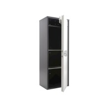 Ofis seyfi Aiko SL-125T EL/2, elektron kodlu, qrafit, 1252x460x340 mm
