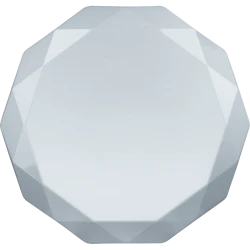 Накладной светильник Navigator NBL-RC01/RC02-IP20, 84x511мм, 60Вт, алмаз, с пультом ДУ, белый