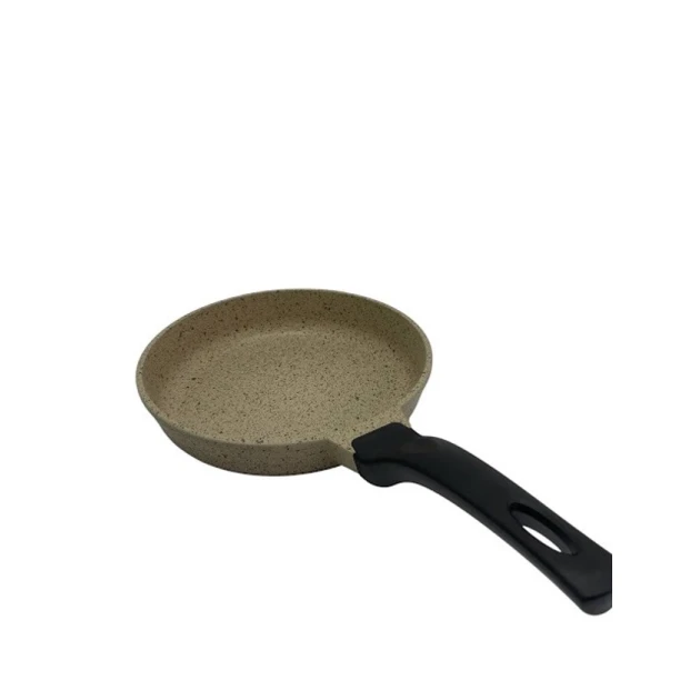 Сковородка Canalı Vega, гранит, бежевая, 24 см