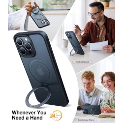 Чехол Torras Magnetic Ostand для Apple iPhone 15 Pro Max Black