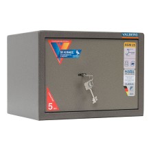 Ofis seyfi Valberg ASM 25, açarlı, boz