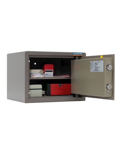 Ofis seyfi Valberg ASM 25, açarlı, boz