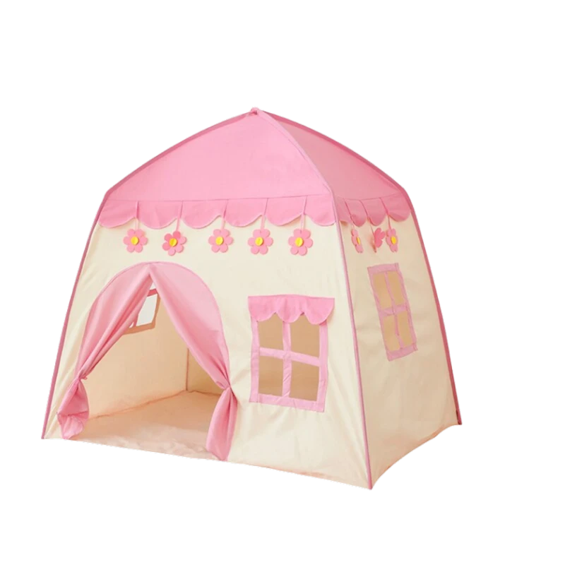Детская палатка, 130x130x100 см, розовая Детская палатка, 130x130x100 см, розовая