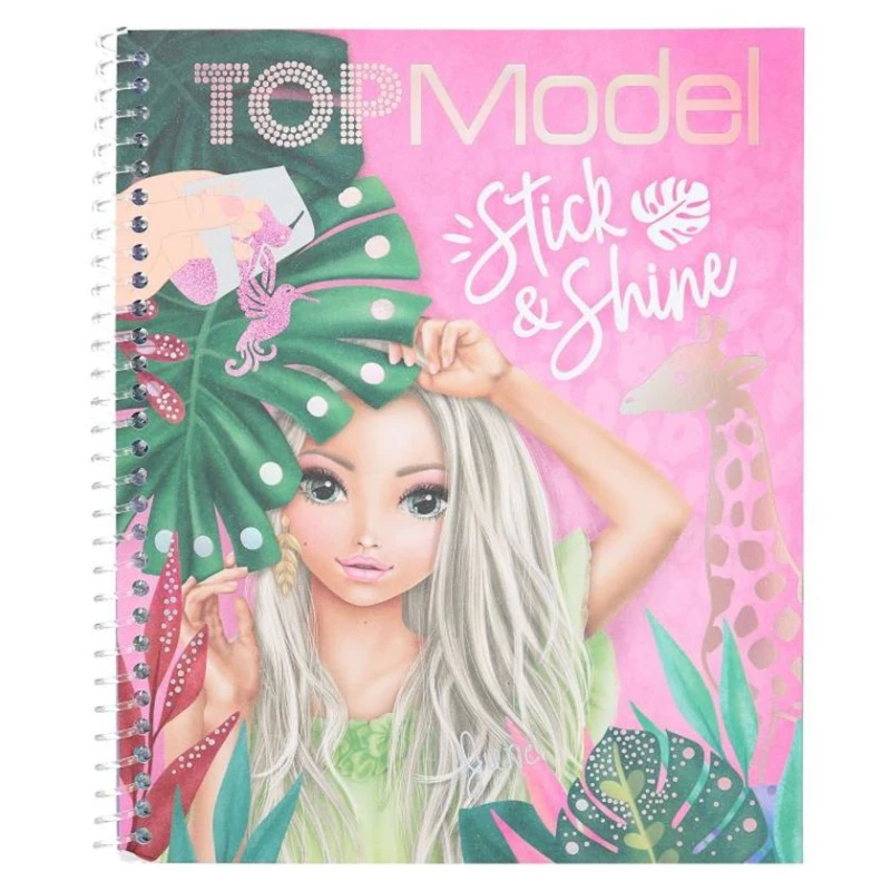 Раскраска Motto Topmodel Colouring Book Stick & Shine Раскраска Motto Topmodel Colouring Book Stick & Shine
