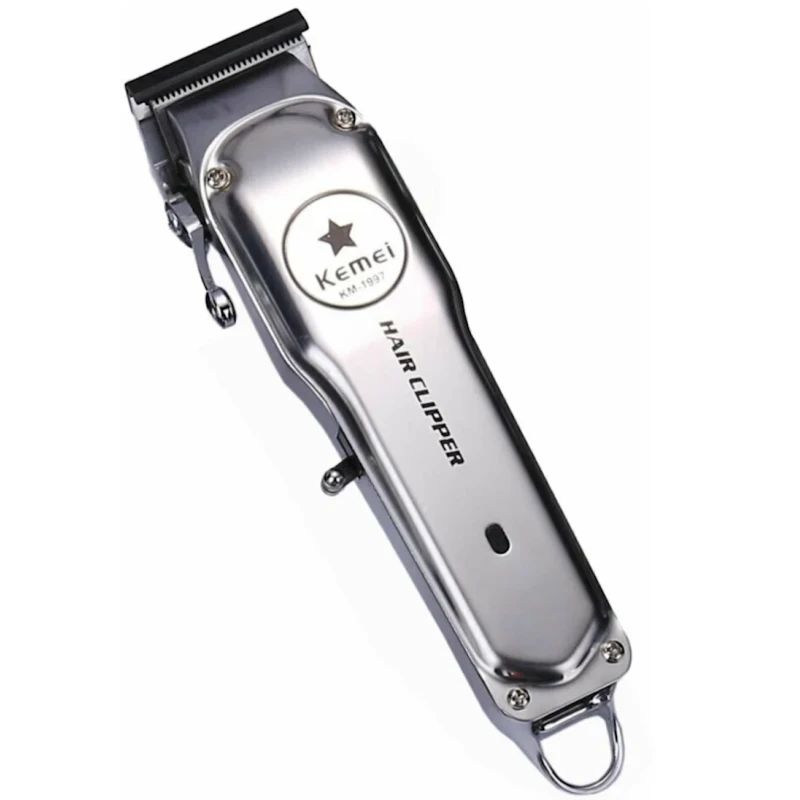 Машинка для стрижки волос Kemei KM-1997 Silver Машинка для стрижки волос Kemei KM-1997 Silver