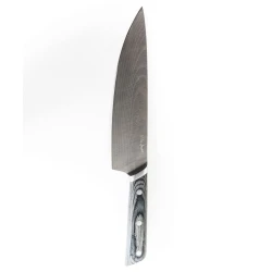 Кухонный нож Lamart 101181, нержавеющая сталь, 34 см, серебристый/черный