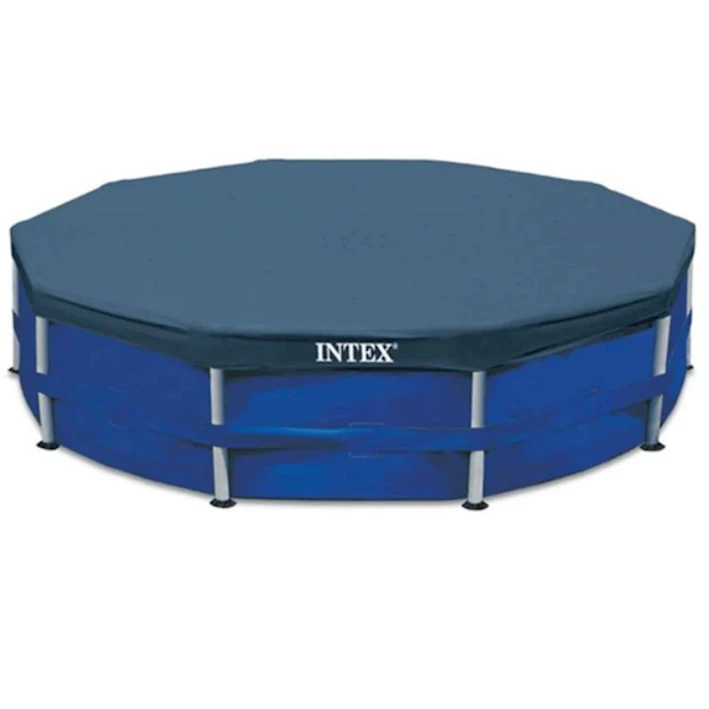 Тент для каркасного бассейна Intex Metal Frame Pools 28031, синий, 366 см Тент для каркасного бассейна Intex Metal Frame Pools 28031, синий, 366 см