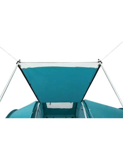 Kempinq çadırı Bestway 68094 Family Ground 6, altınəfərlik, polyester/polietilen, 490x280x200 cm, firuzəyi, 14.545 kq