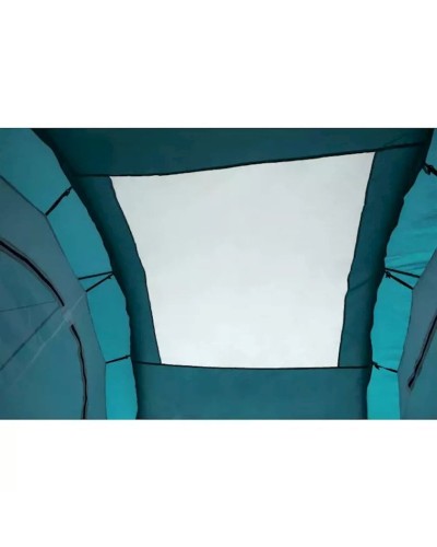Kempinq çadırı Bestway 68094 Family Ground 6, altınəfərlik, polyester/polietilen, 490x280x200 cm, firuzəyi, 14.545 kq