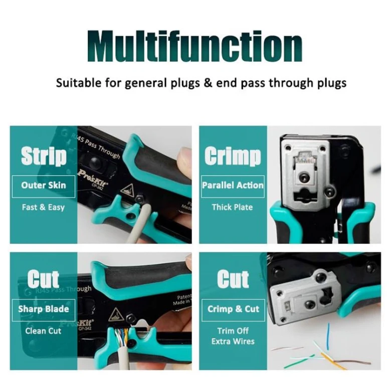 Кримпер Pro'sKit CP-342