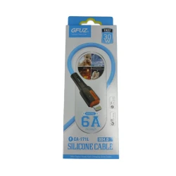 iPhone kabeli GFUZ CA-171L 6A, mavi