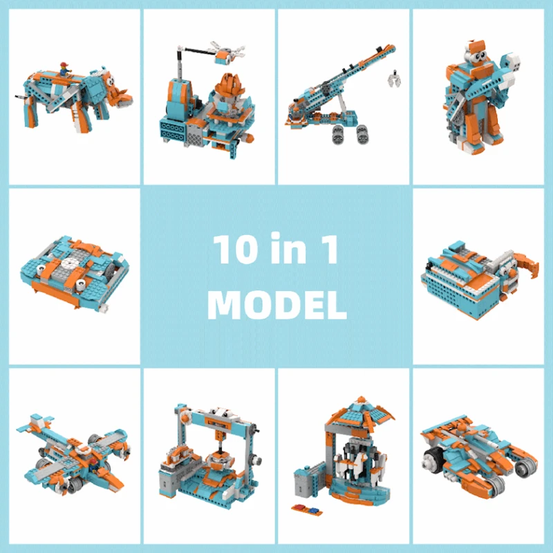 Конструктор Apitor Robot S 2AS4DR04S 389 шт