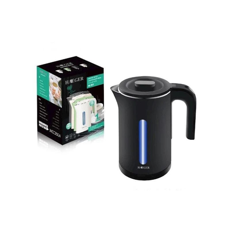 Электрочайник Haeger HG-7877 Black