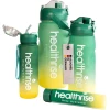 Спортивная бутылка для воды Healthrise 4 шт
