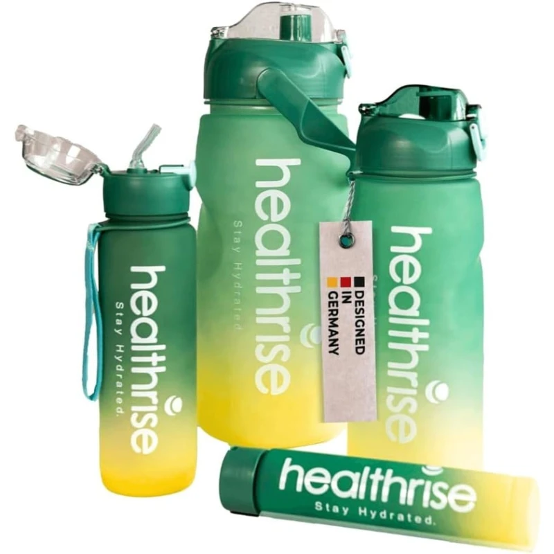 Спортивная бутылка для воды Healthrise 4 шт