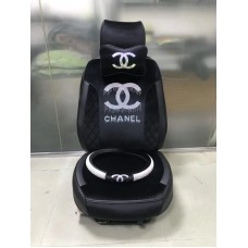Avtomobil üçün çexol Chanel, qara - avto606