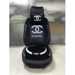 Чехол для автомобиля Chanel, черный - avto606 Чехол для автомобиля Chanel, черный - avto606