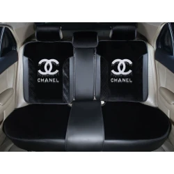 Чехол для автомобиля Chanel, черный - avto606 Чехол для автомобиля Chanel, черный - avto606