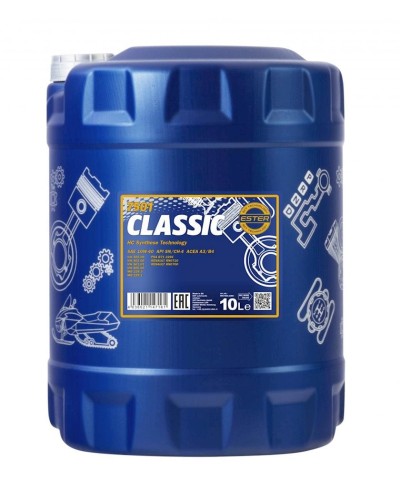 Yarısintetik motor yağı Mannol Classic, 10 L