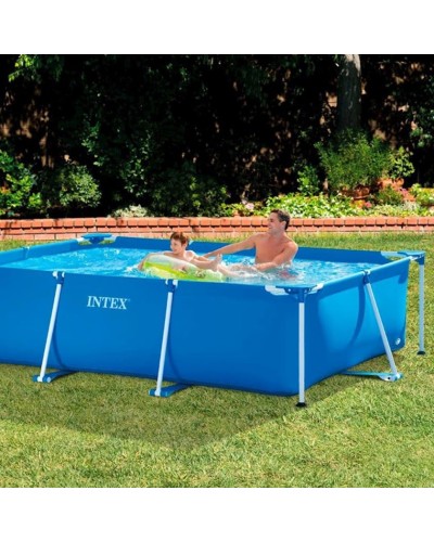 Karkaslı hovuz İntex Rectangular Frame H28272NP, göy, 300x200x75 sm, 3834 l