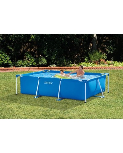 Karkaslı hovuz İntex Rectangular Frame H28272NP, göy, 300x200x75 sm, 3834 l